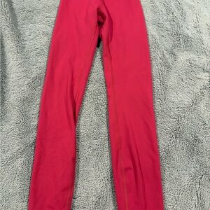 magenta lululemon leggings